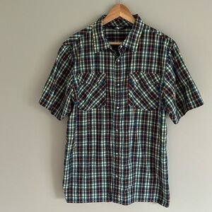 The North Face Men’s Pearl Button Western Style Outdoor Button Up Size Large
